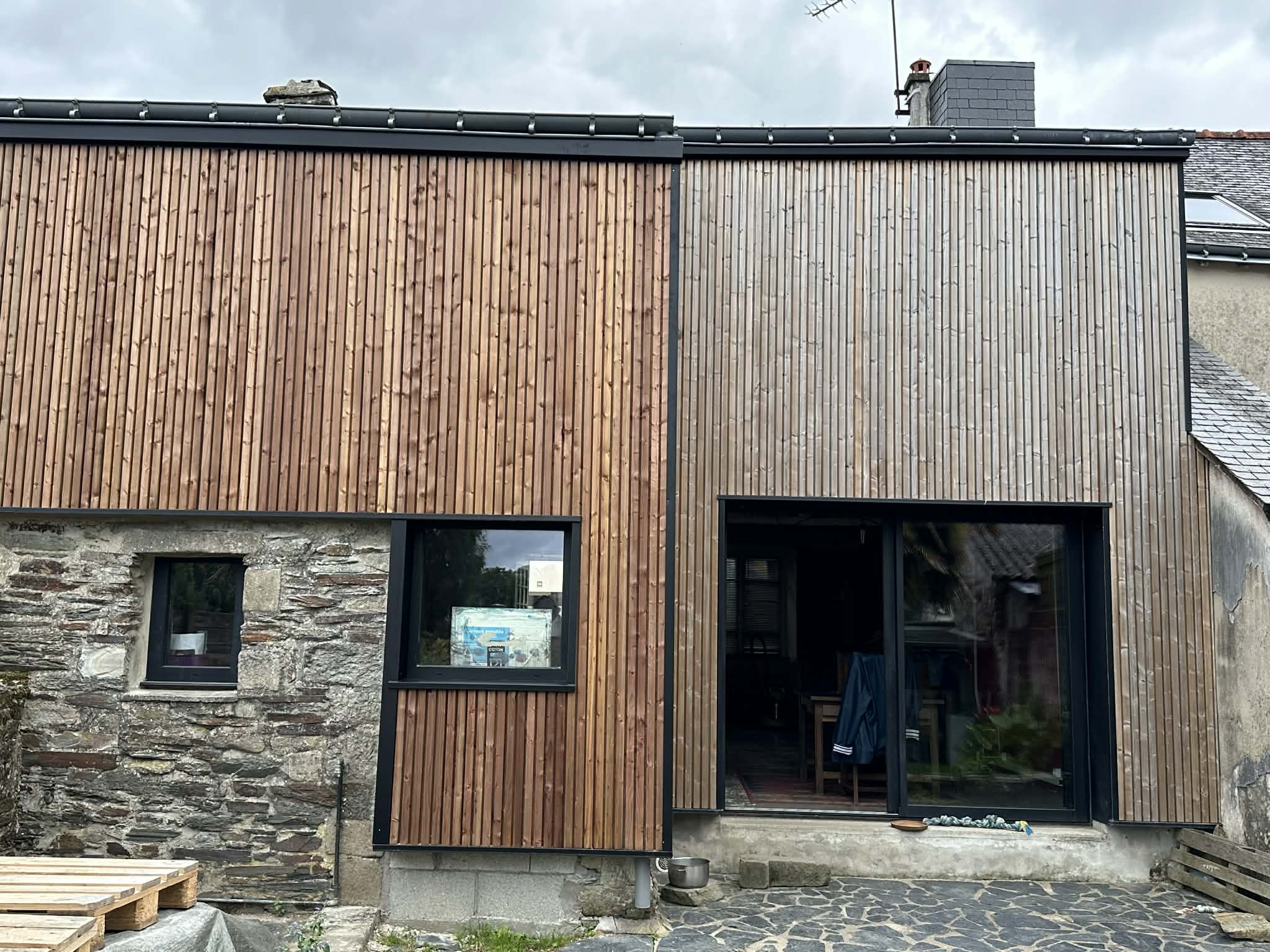 Bardage façade - vue 2